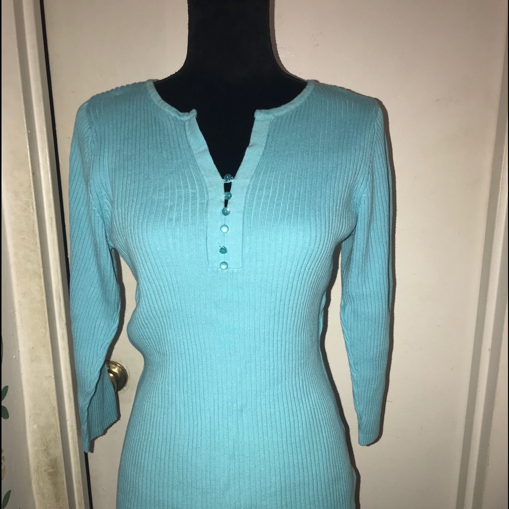 Plus Size 14-16 Blue Top